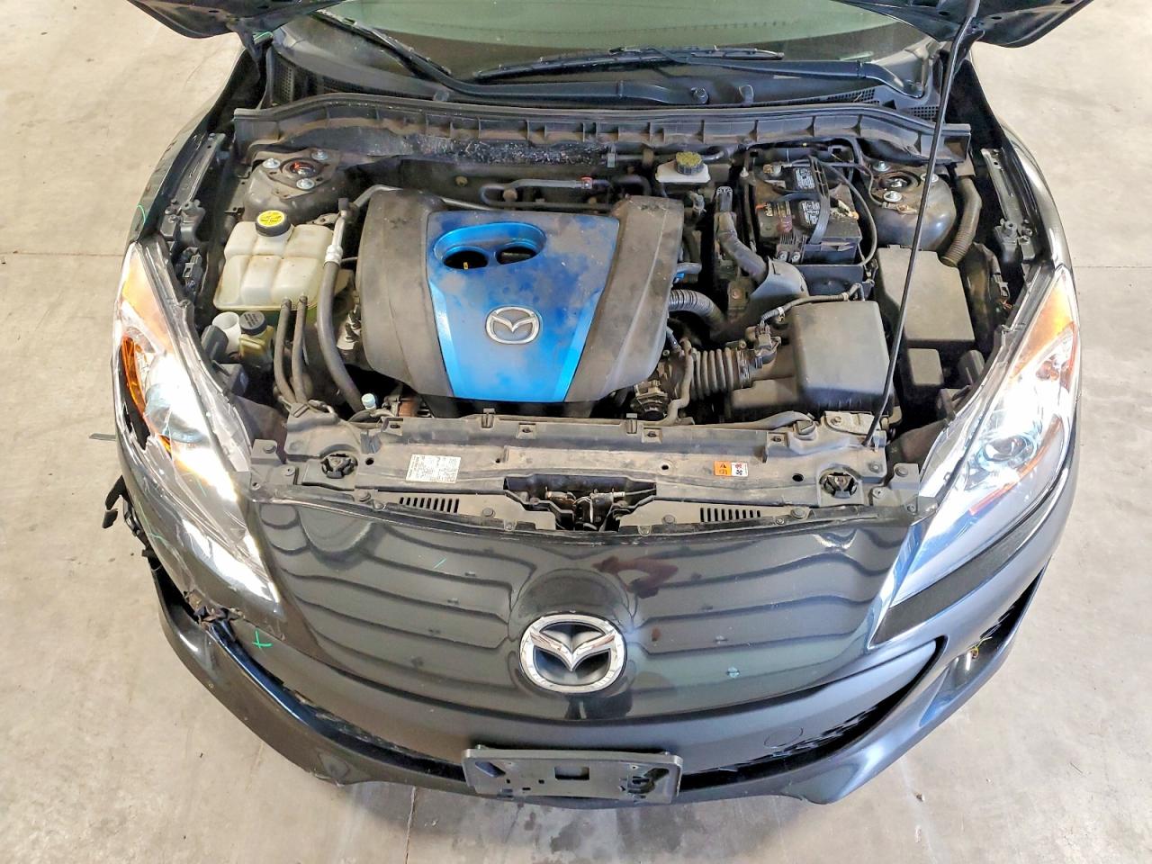 2013 Mazda 3 I Черный vin: JM1BL1L75D1775764