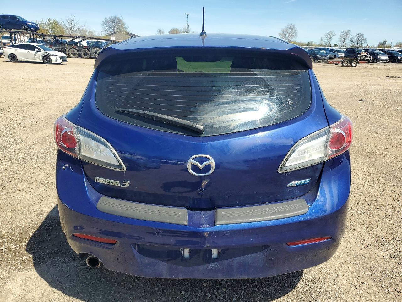 2013 Mazda 3 I Blue vin: JM1BL1L75D1810643