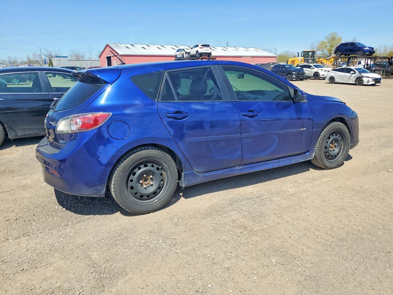 2013 Mazda 3 I Blue vin: JM1BL1L75D1810643