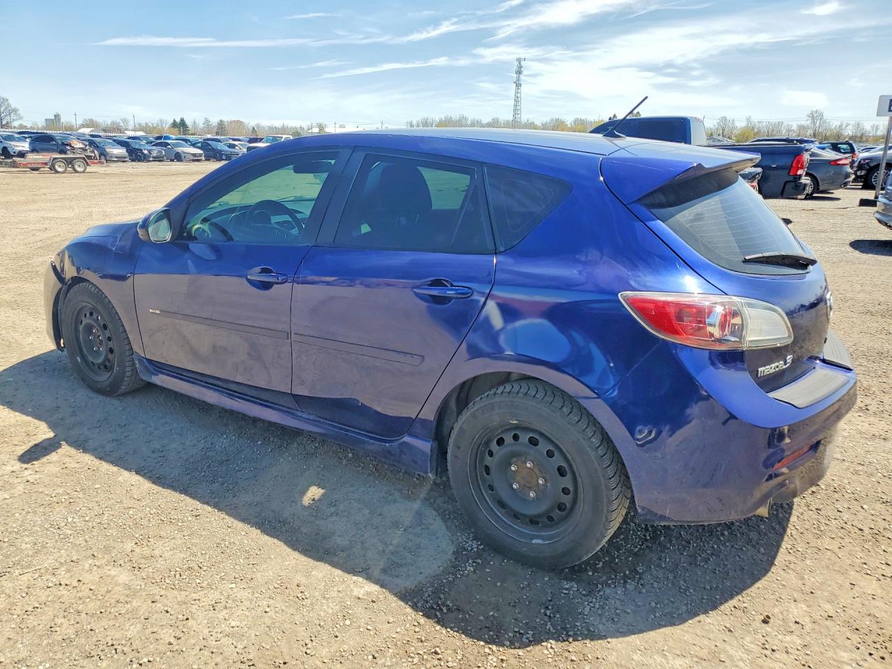 2013 Mazda 3 I Blue vin: JM1BL1L75D1810643