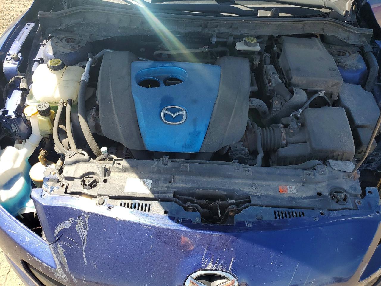 2013 Mazda 3 I Blue vin: JM1BL1L75D1810643