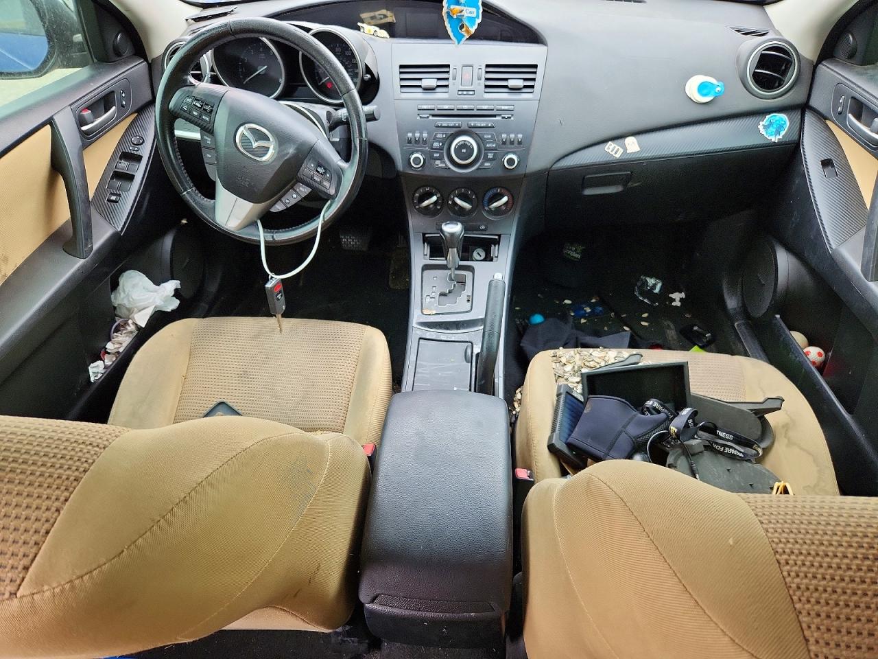 2012 Mazda 3 I Blue vin: JM1BL1L76C1550719