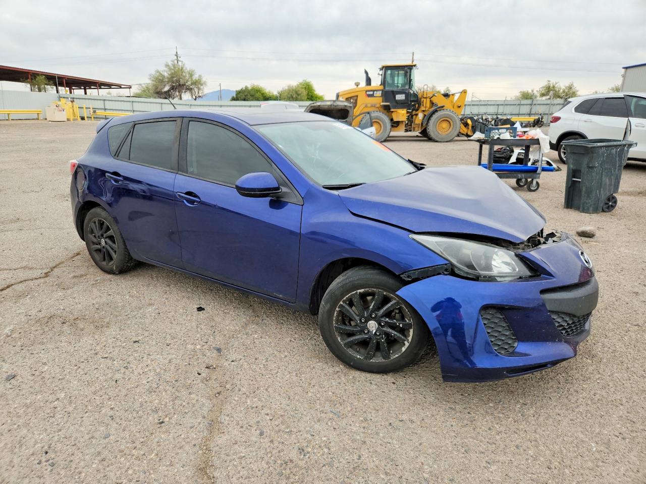 2012 Mazda 3 I Blue vin: JM1BL1L76C1550719