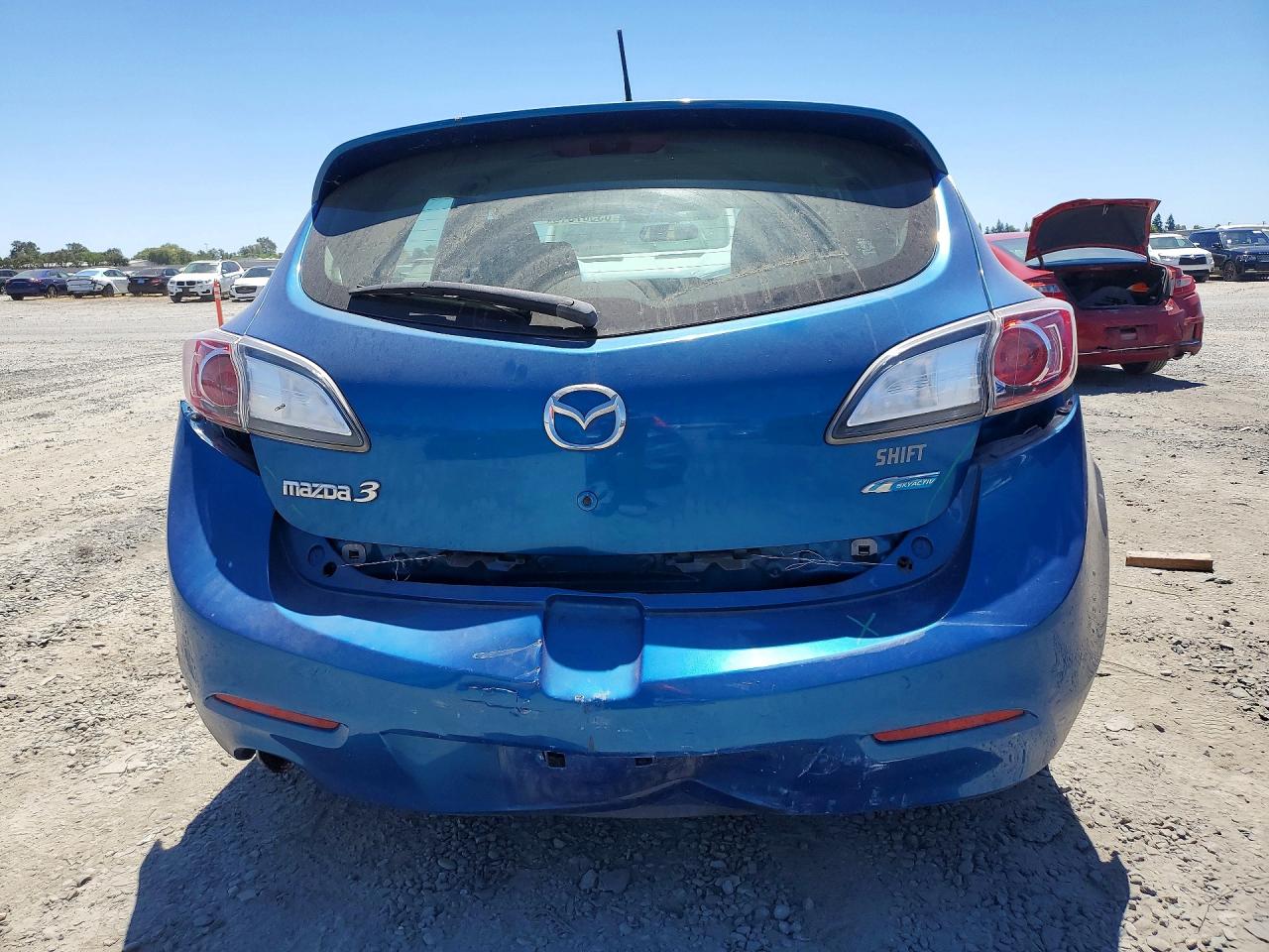 2012 Mazda 3 I Blue vin: JM1BL1L76C1578620