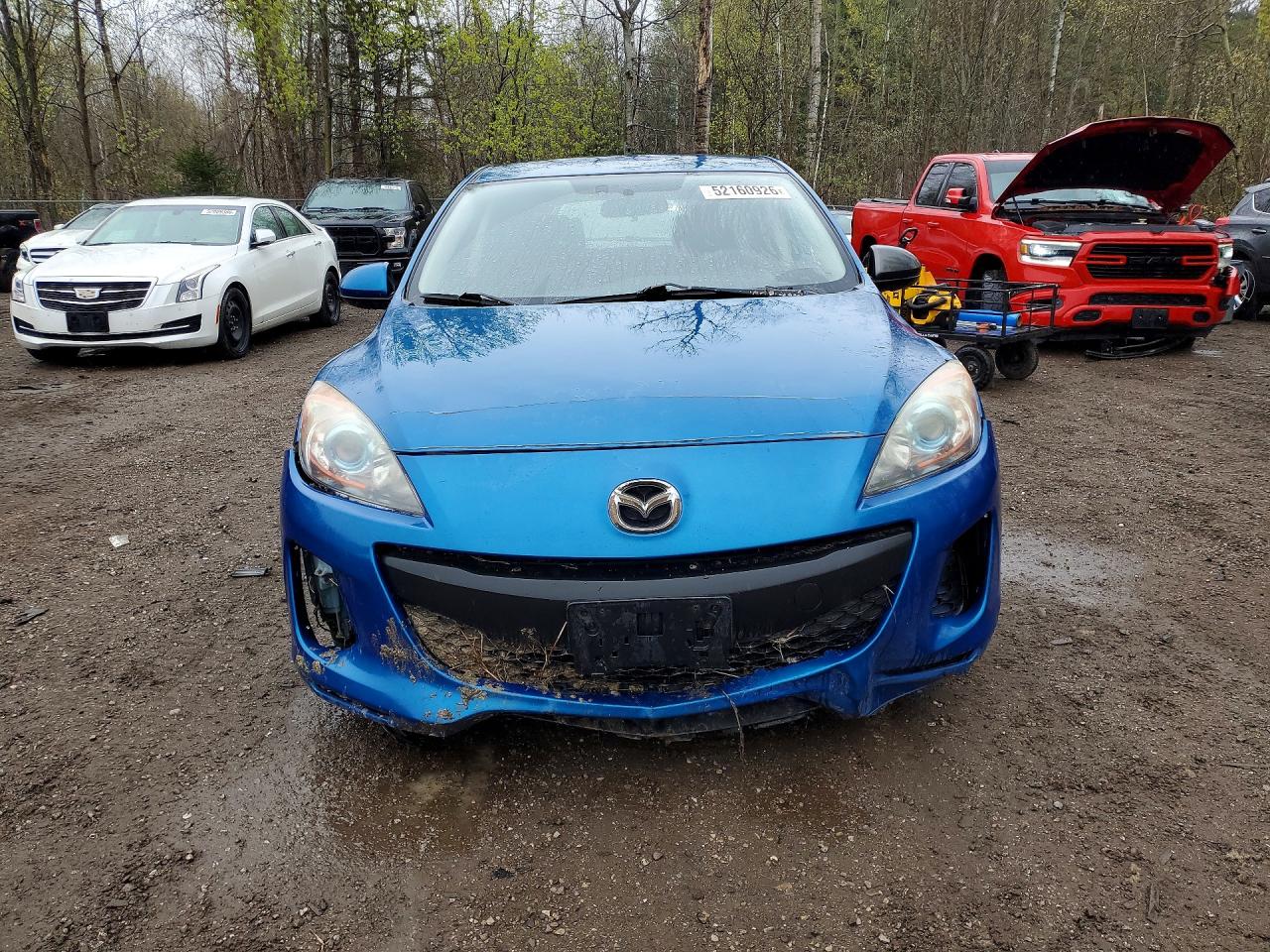 2012 Mazda 3 I Blue vin: JM1BL1L76C1634765