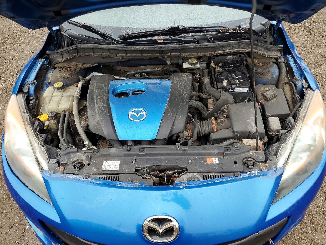 2012 Mazda 3 I Blue vin: JM1BL1L76C1634765