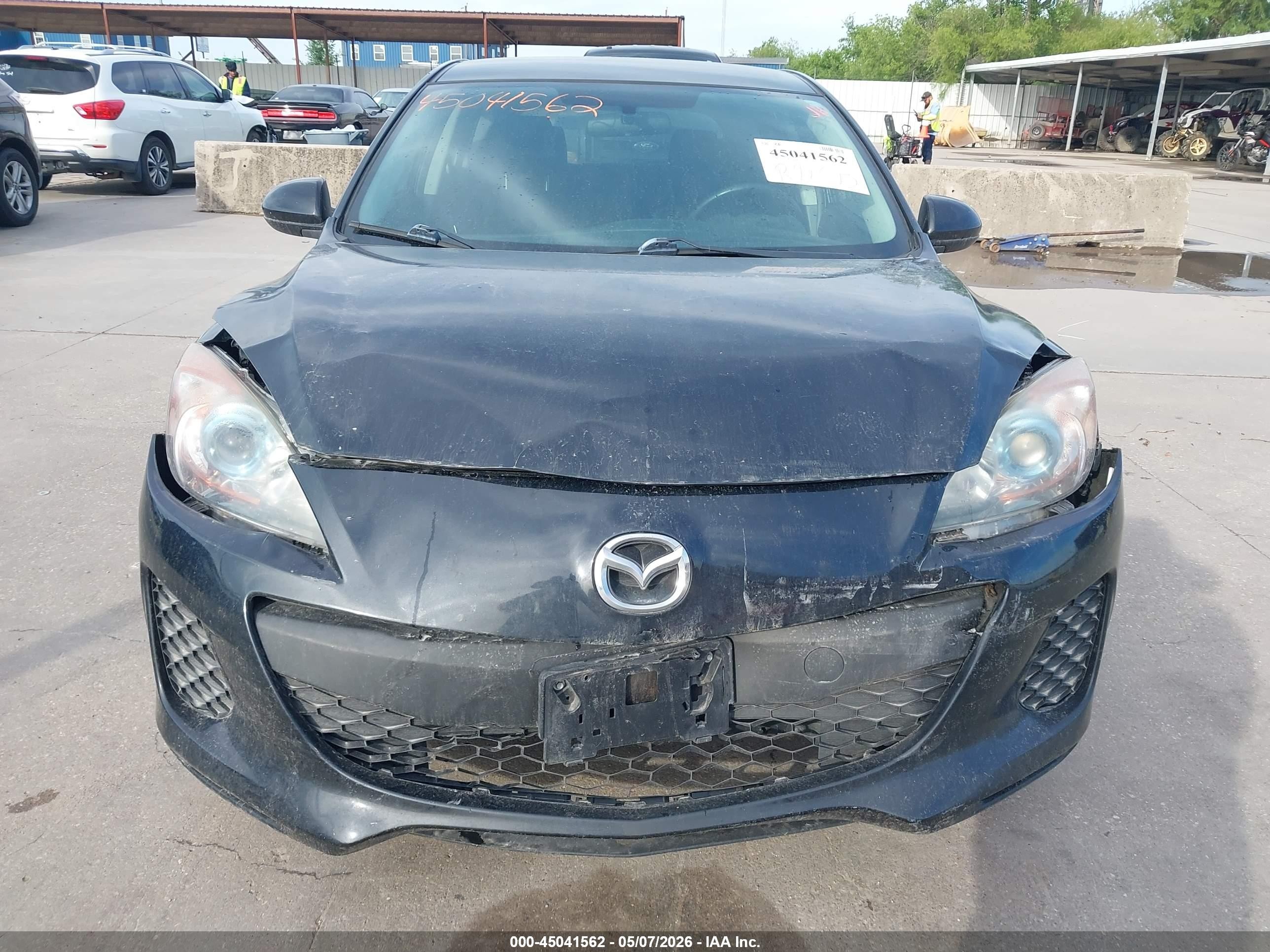 2012 Mazda Mazda3 I Touring Black vin: JM1BL1L76C1663652