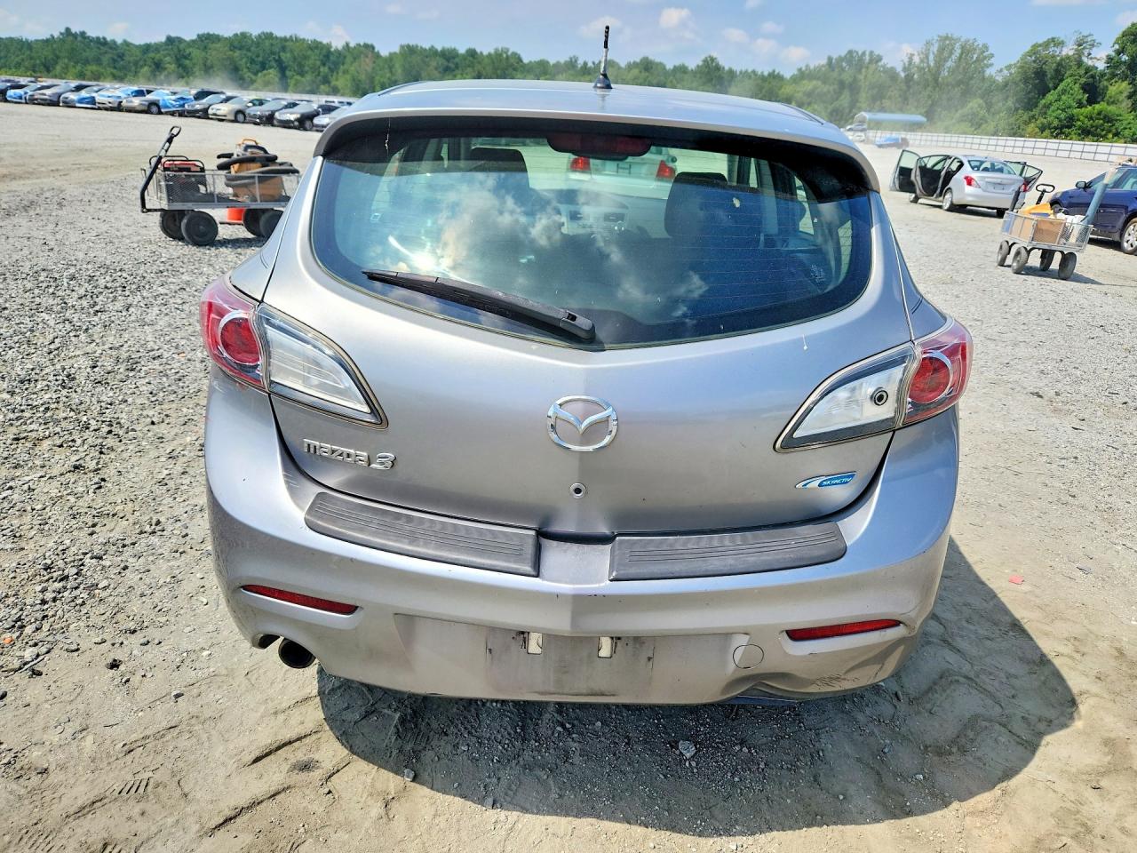 2013 Mazda 3 I Серебряный vin: JM1BL1L76D1743826