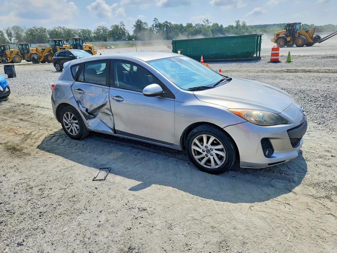 2013 Mazda 3 I Серебряный vin: JM1BL1L76D1743826