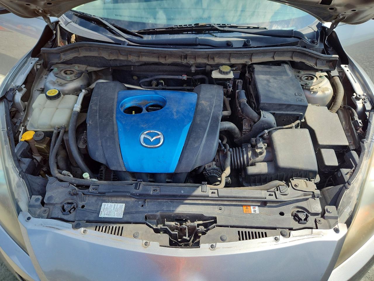 2013 Mazda 3 I Серебряный vin: JM1BL1L76D1743826
