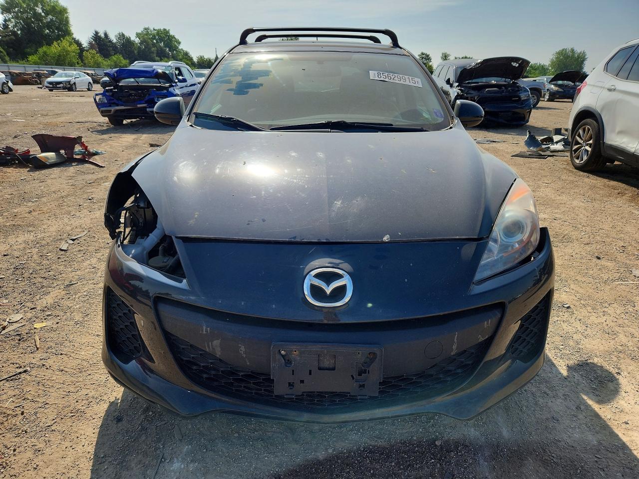 2013 Mazda 3 I Black vin: JM1BL1L76D1805466