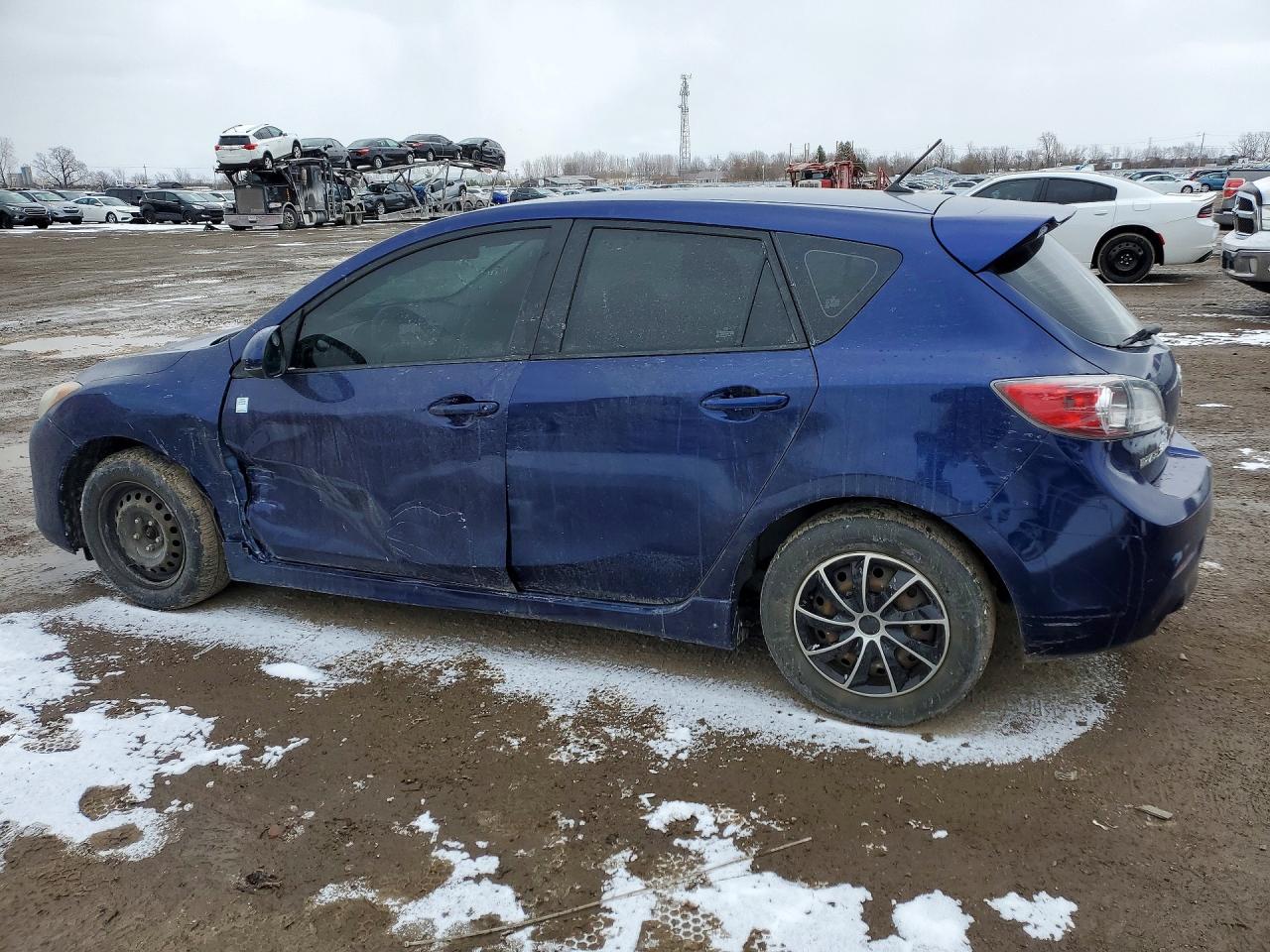 2012 Mazda 3 I Blue vin: JM1BL1L77C1637898