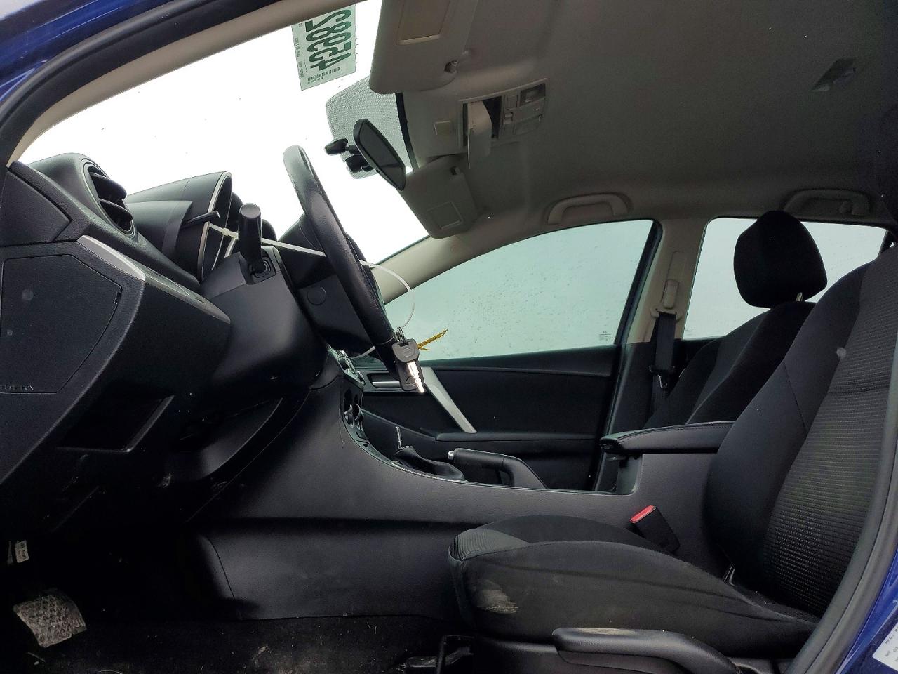 2012 Mazda 3 I Blue vin: JM1BL1L77C1637898