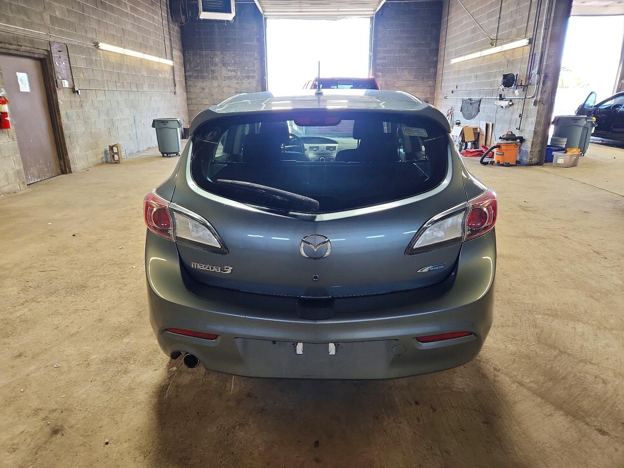 2012 Mazda 3 I Gray vin: JM1BL1L77C1648965