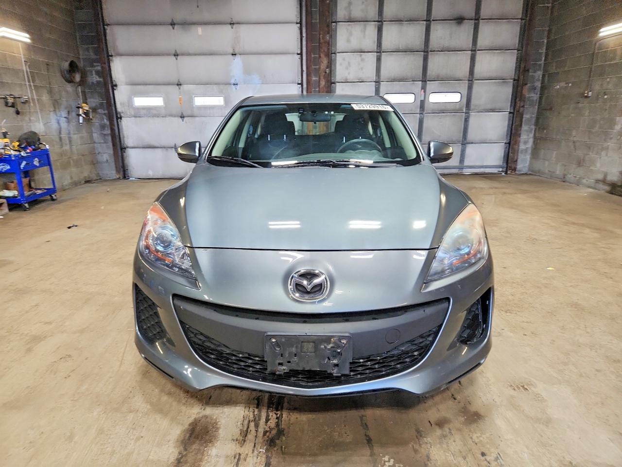 2012 Mazda 3 I Gray vin: JM1BL1L77C1648965