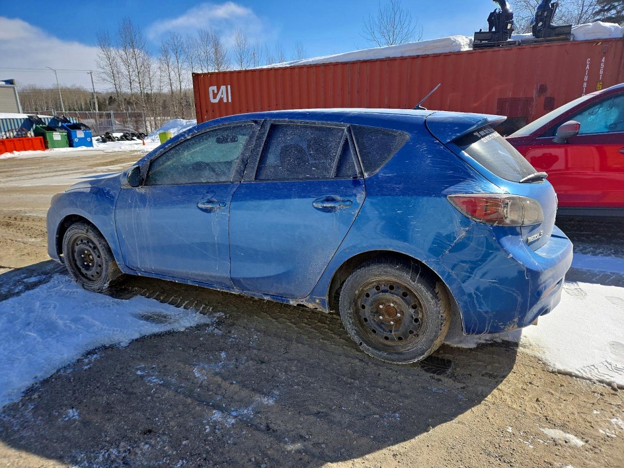 2012 Mazda 3 I Blue vin: JM1BL1L77C1669105