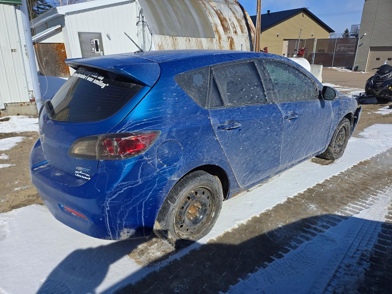 2012 Mazda 3 I Blue vin: JM1BL1L77C1669105