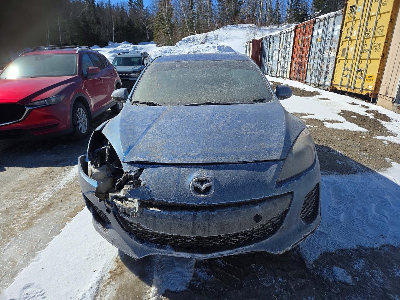 2012 Mazda 3 I Blue vin: JM1BL1L77C1669105
