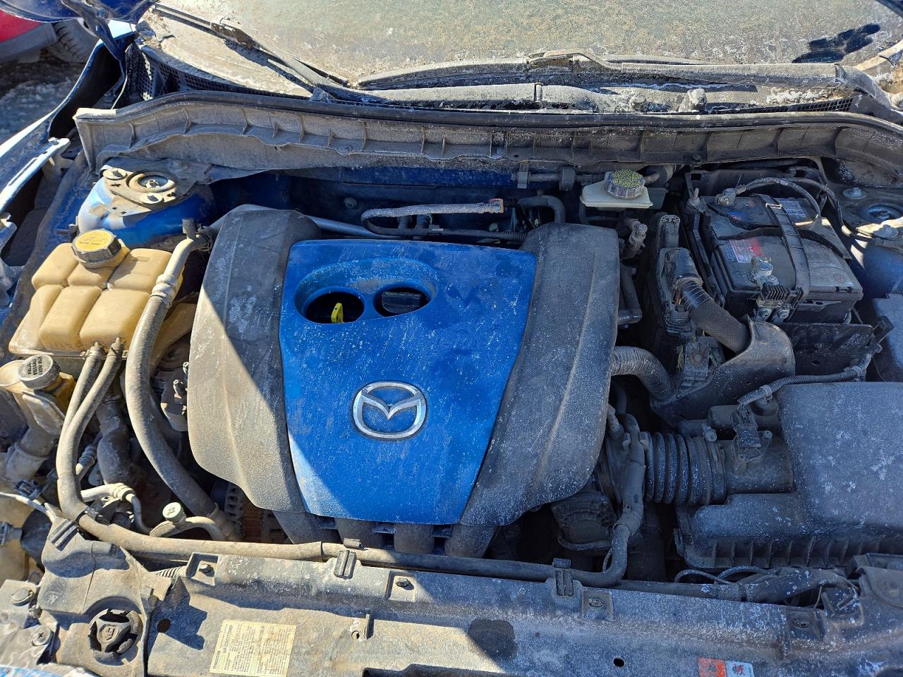 2012 Mazda 3 I Blue vin: JM1BL1L77C1669105
