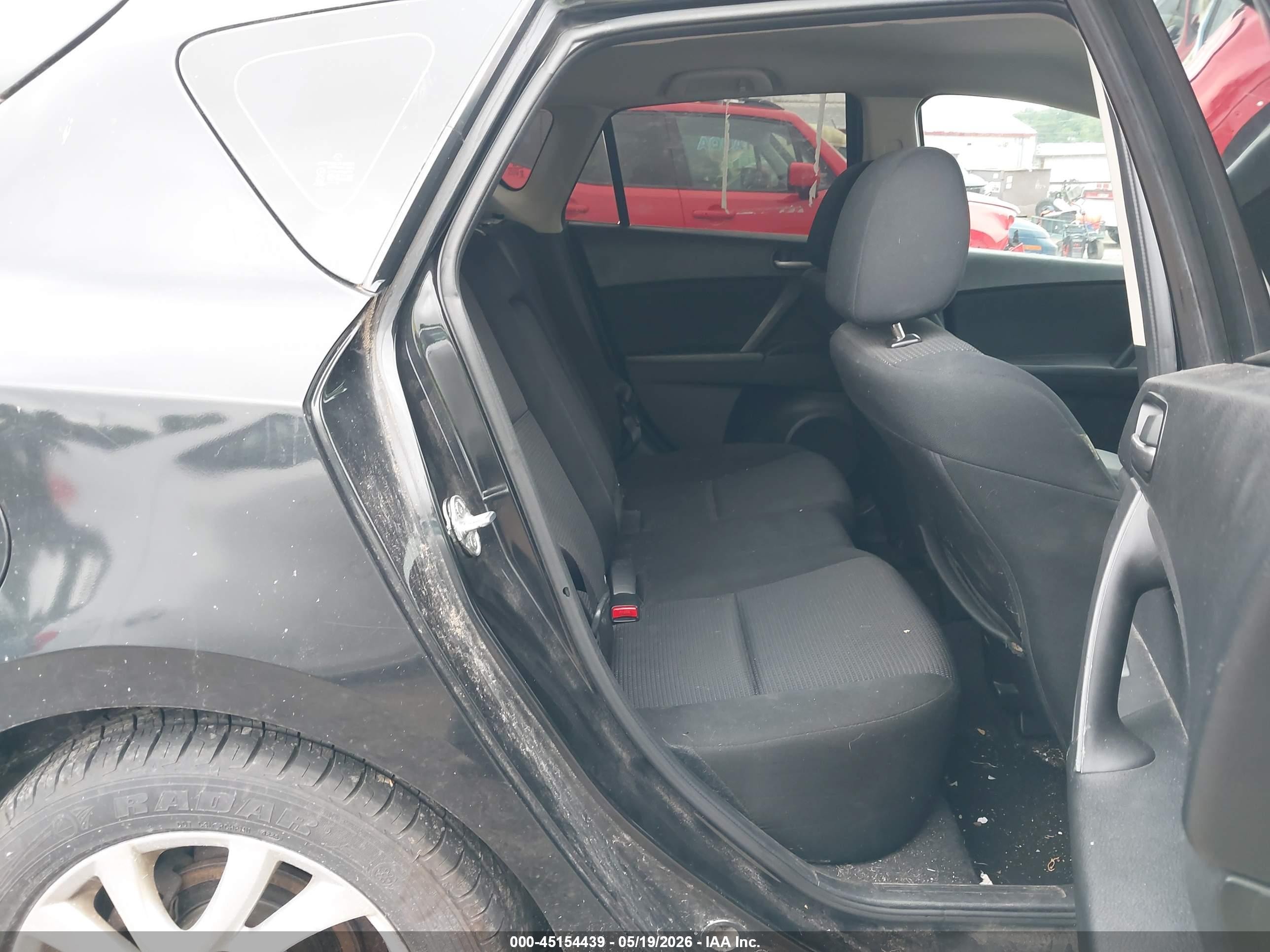 2013 Mazda Mazda3 I Touring Черный vin: JM1BL1L77D1817674