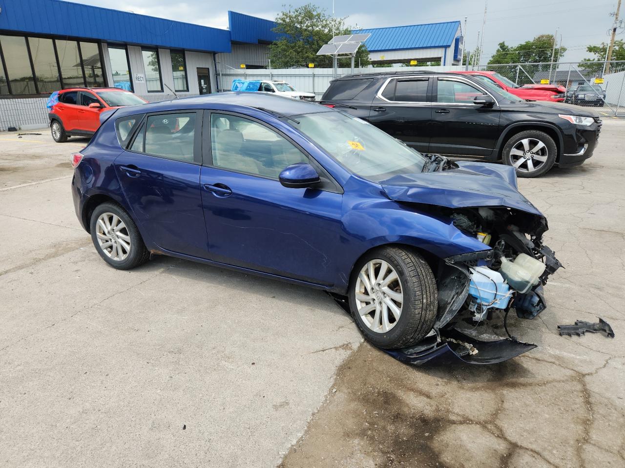 2012 Mazda 3 I Синий vin: JM1BL1L78C1531492