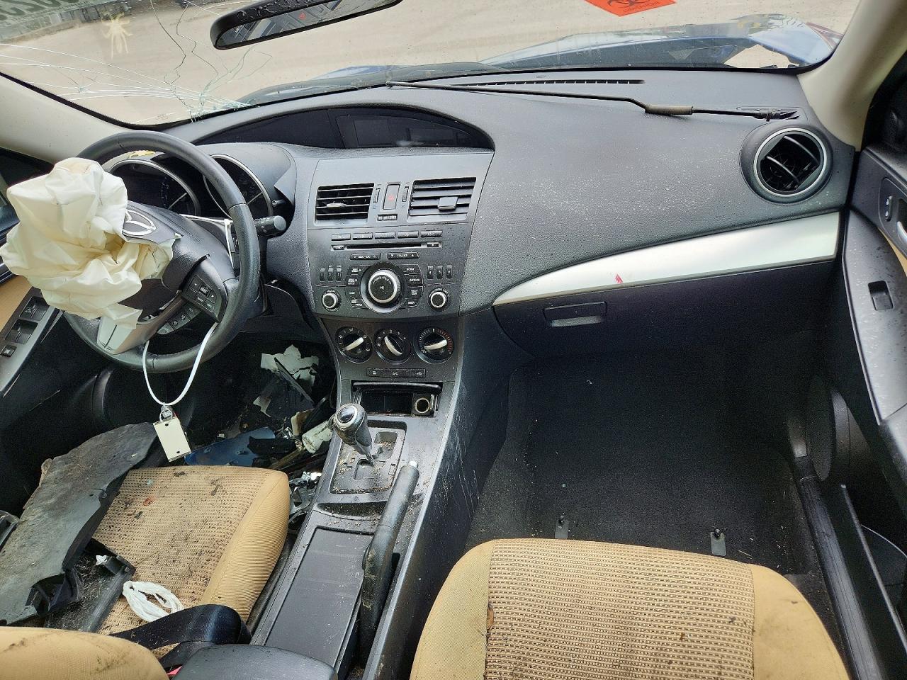 2012 Mazda 3 I Синий vin: JM1BL1L78C1531492