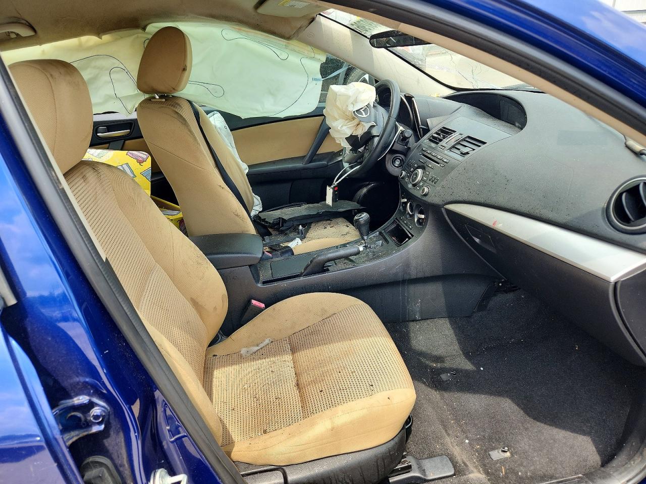 2012 Mazda 3 I Синий vin: JM1BL1L78C1531492