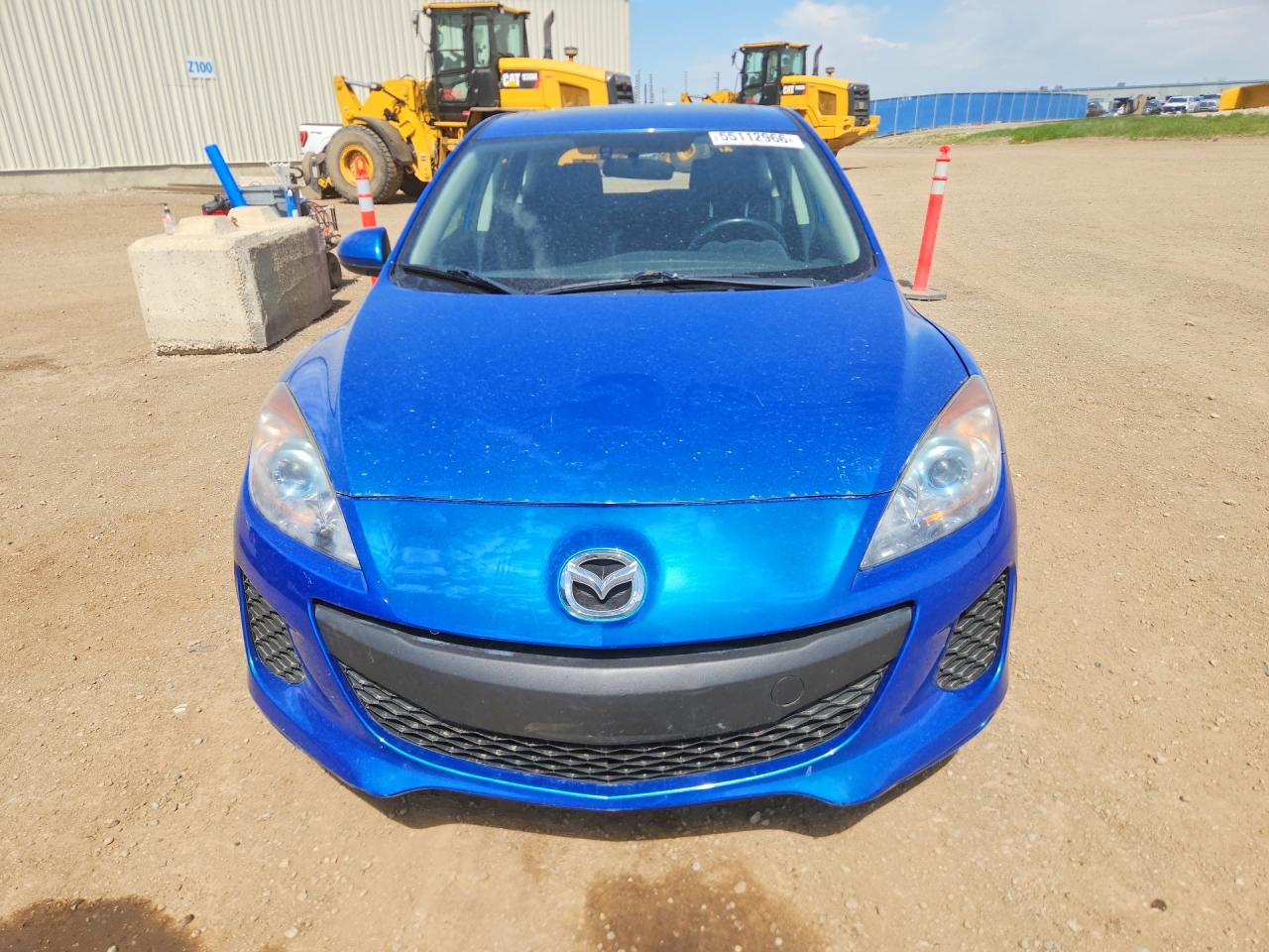 2012 Mazda 3 I Синий vin: JM1BL1L78C1616056