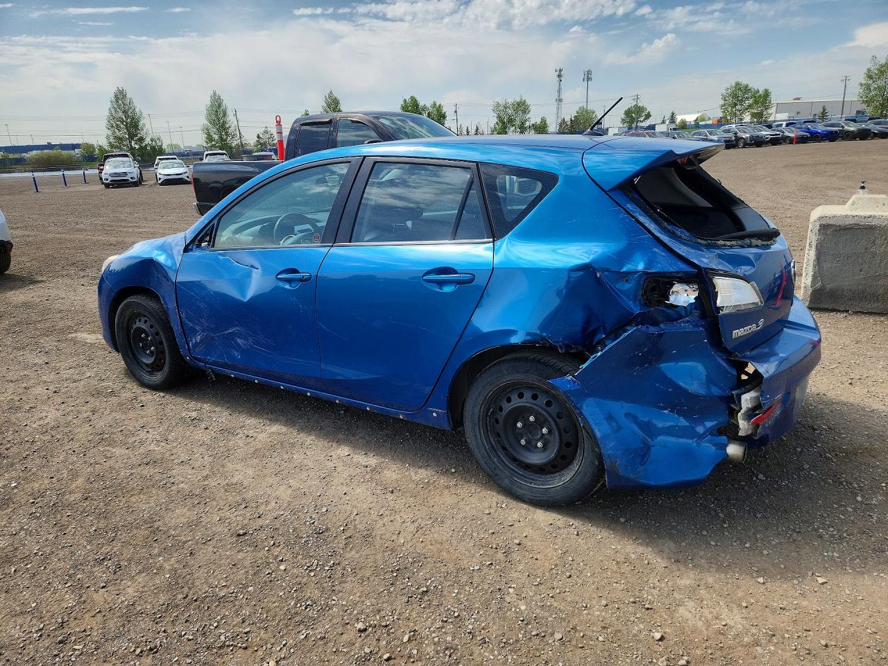 2012 Mazda 3 I Синий vin: JM1BL1L78C1616056