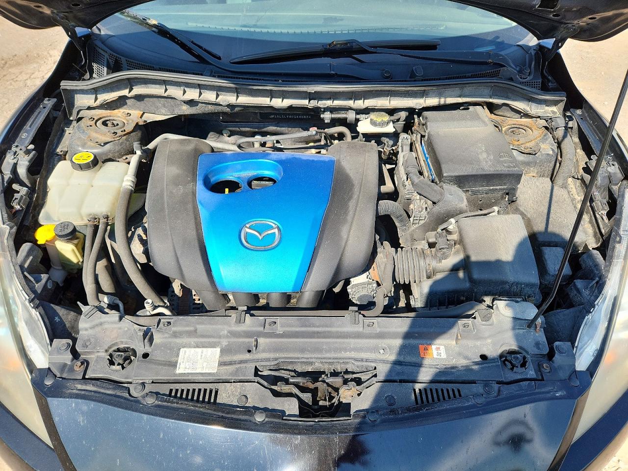 2012 Mazda 3 I Черный vin: JM1BL1L78C1646934