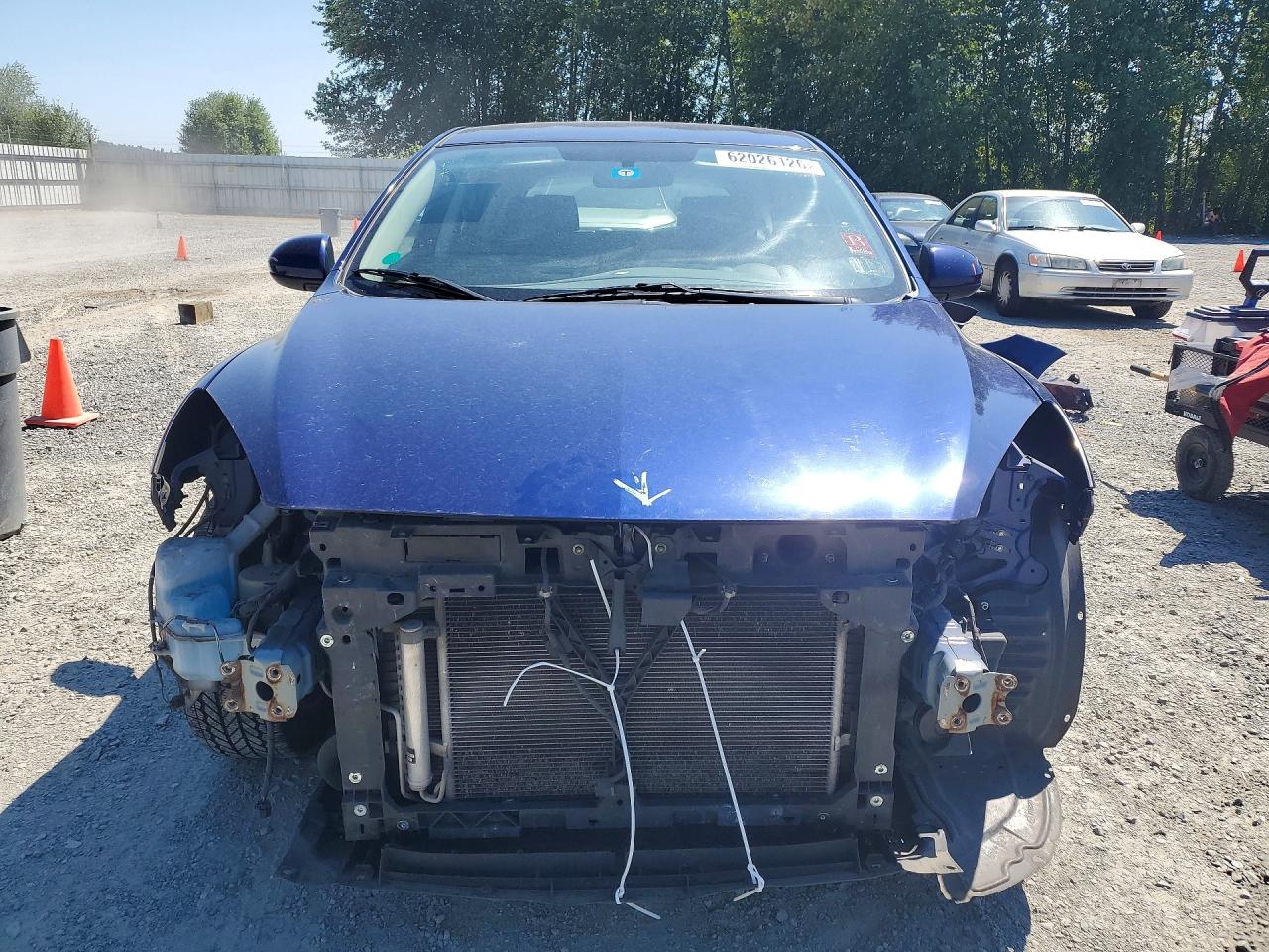 2013 Mazda 3 I Blue vin: JM1BL1L78D1726882