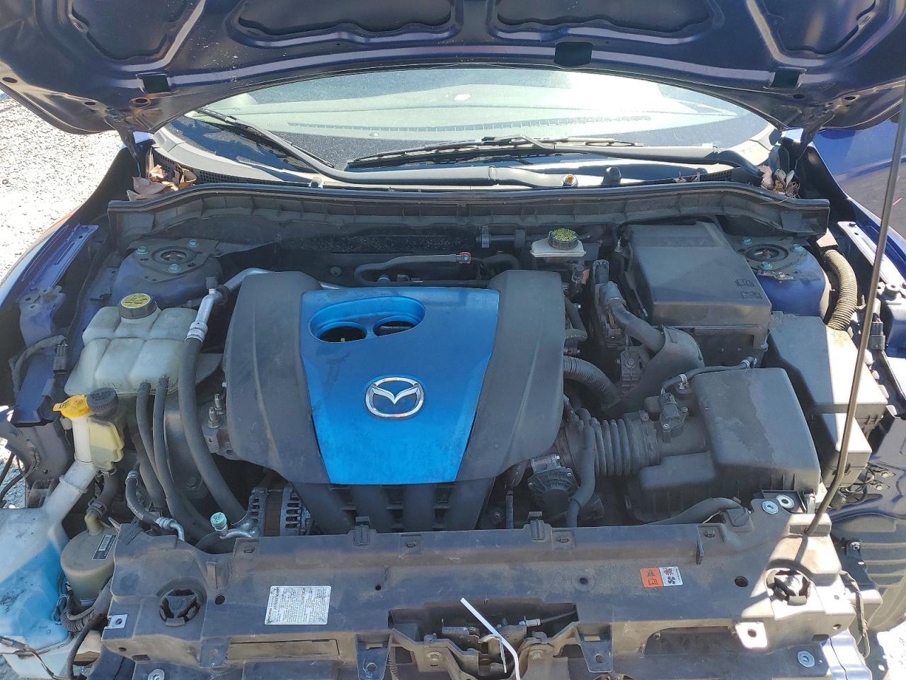 2013 Mazda 3 I Blue vin: JM1BL1L78D1726882