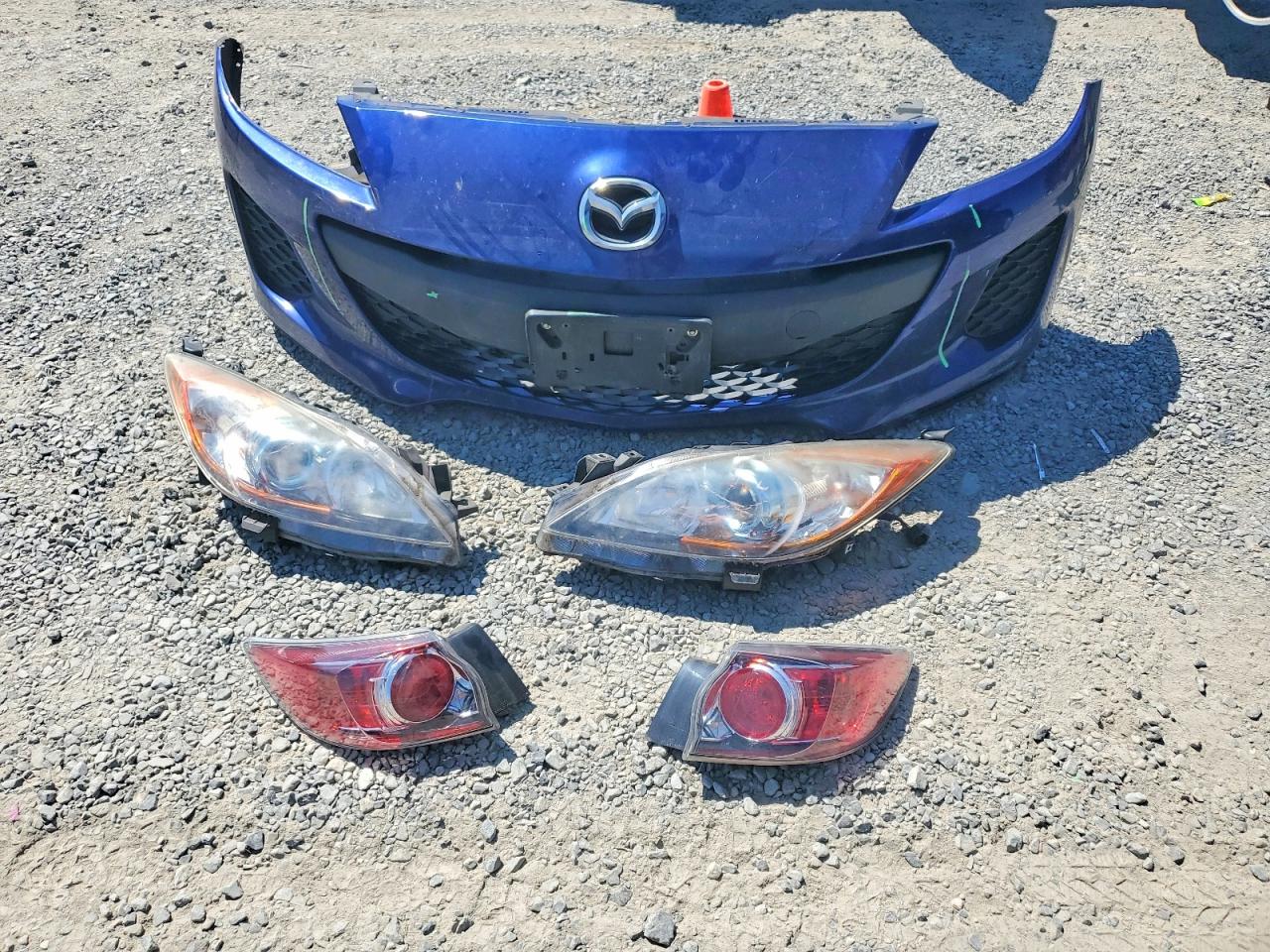 2013 Mazda 3 I Blue vin: JM1BL1L78D1726882