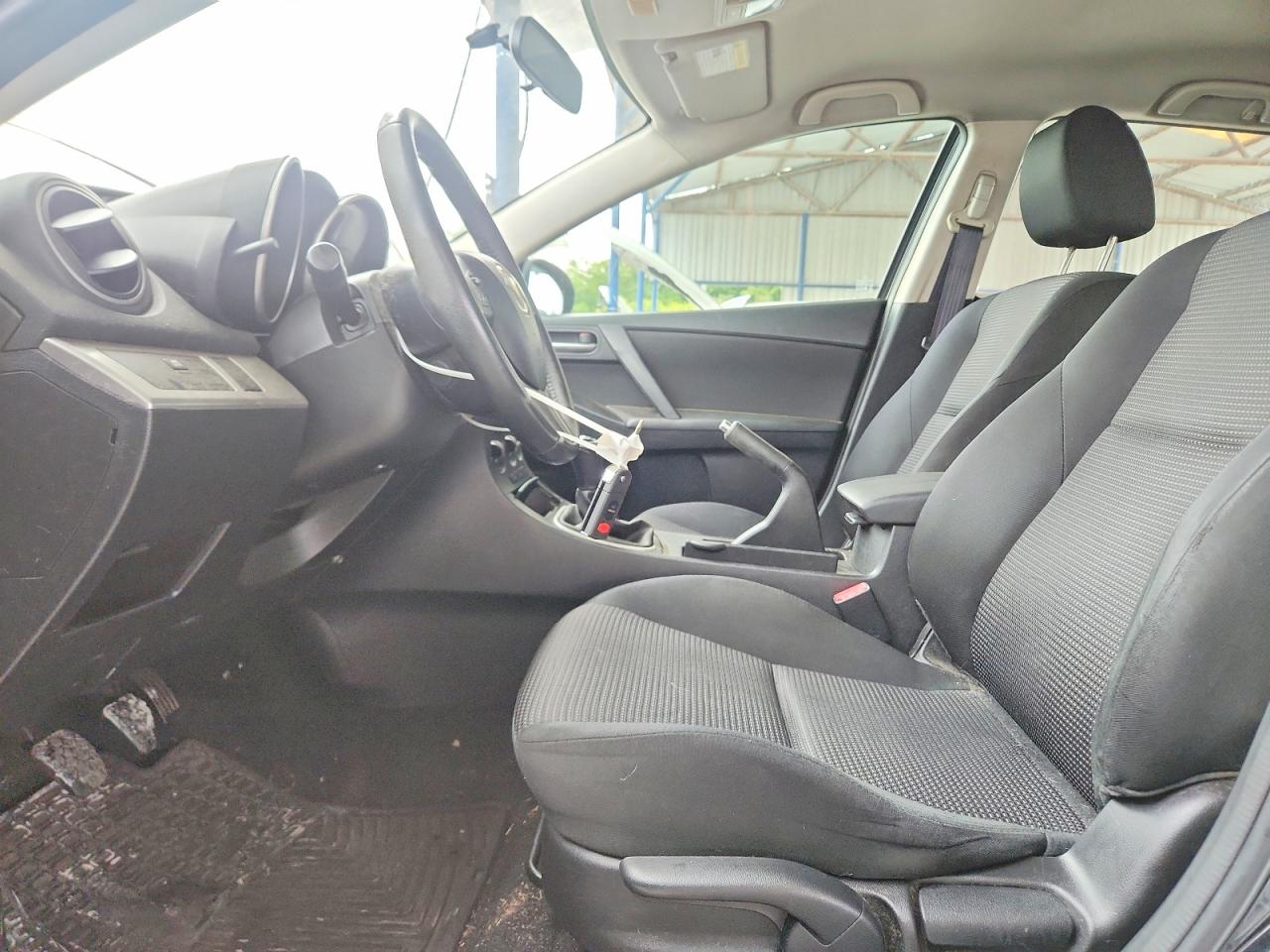 2012 Mazda 3 I Black vin: JM1BL1L79C1580488