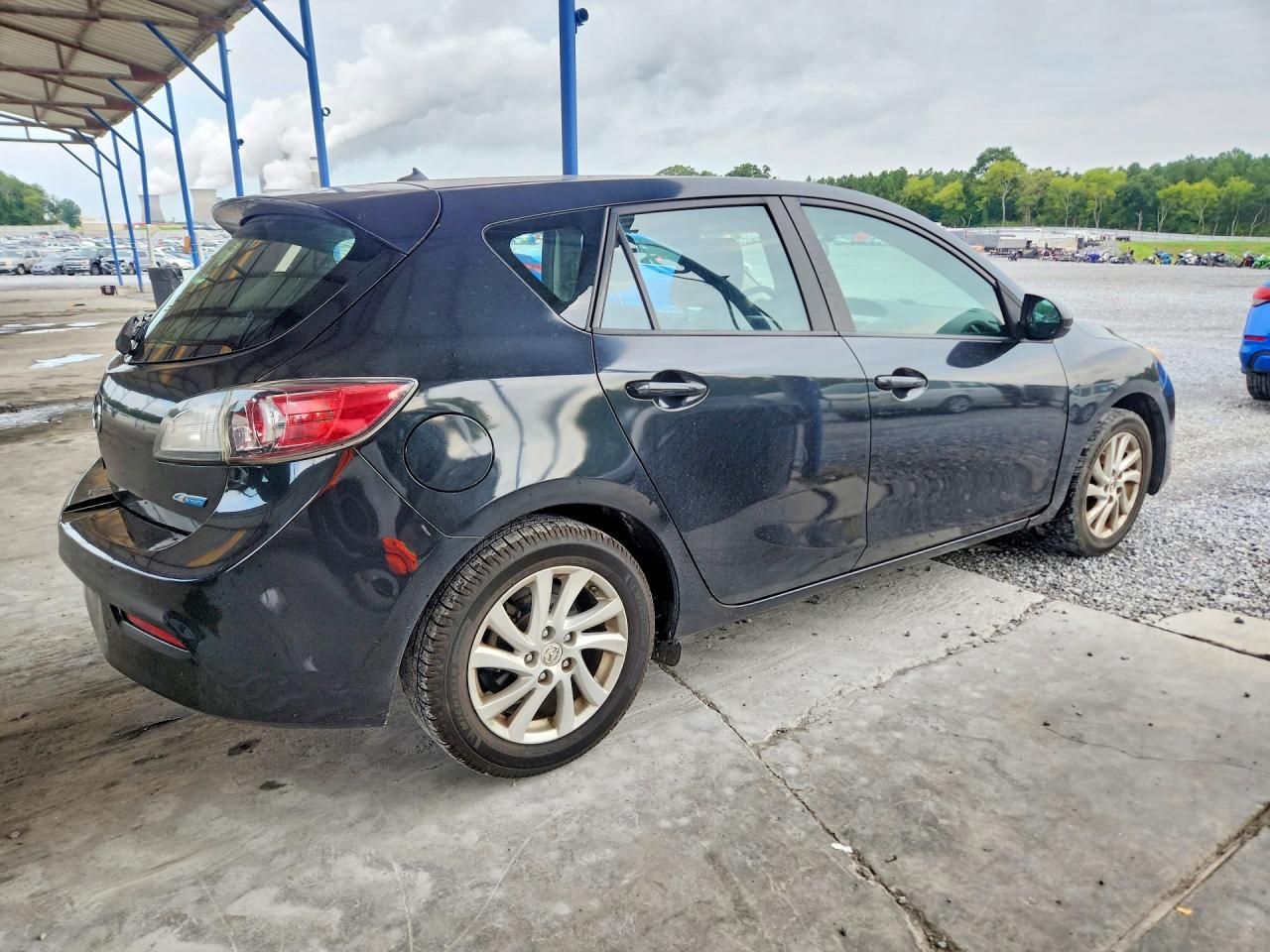 2012 Mazda 3 I Black vin: JM1BL1L79C1580488