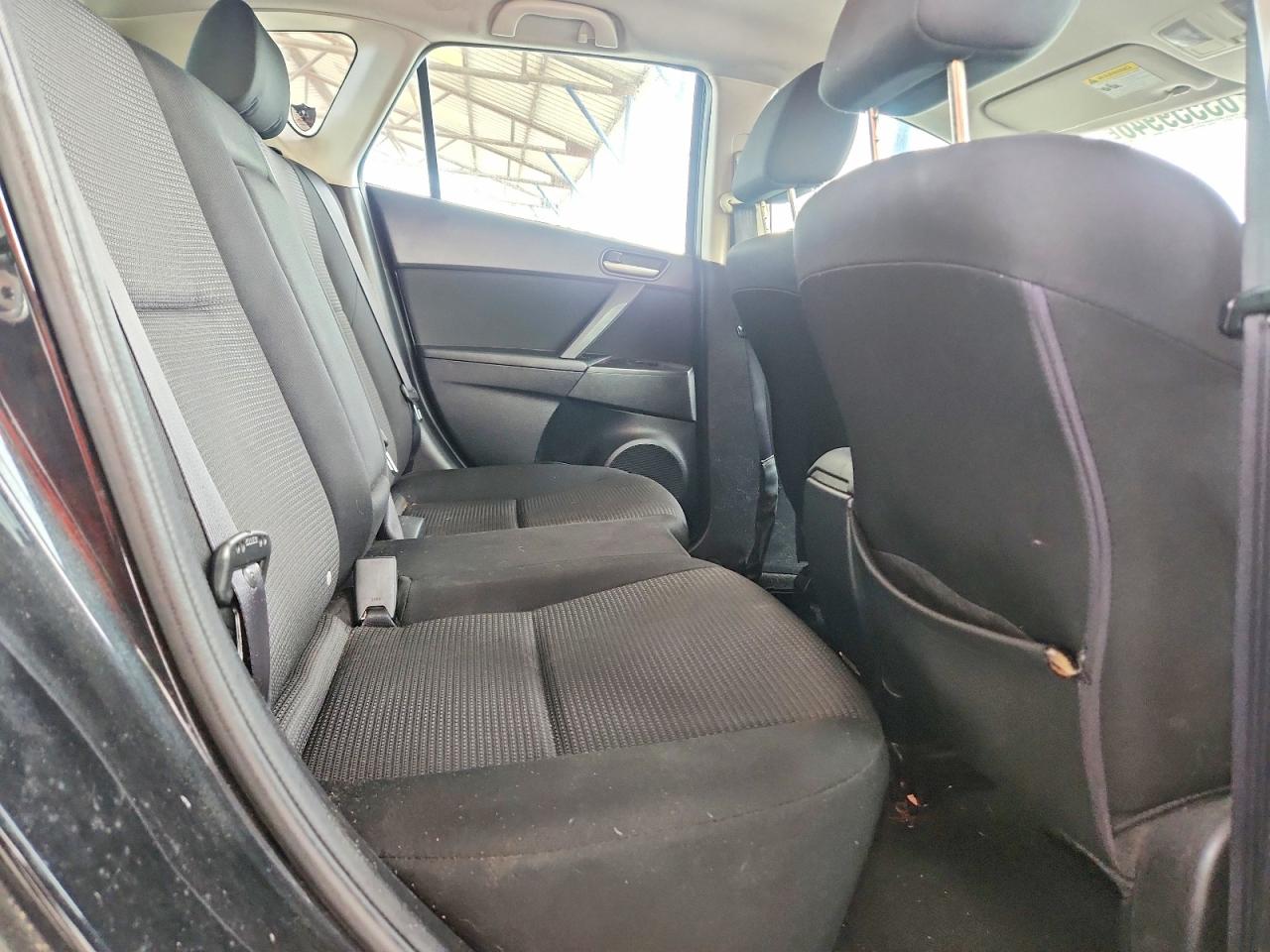 2012 Mazda 3 I Black vin: JM1BL1L79C1580488