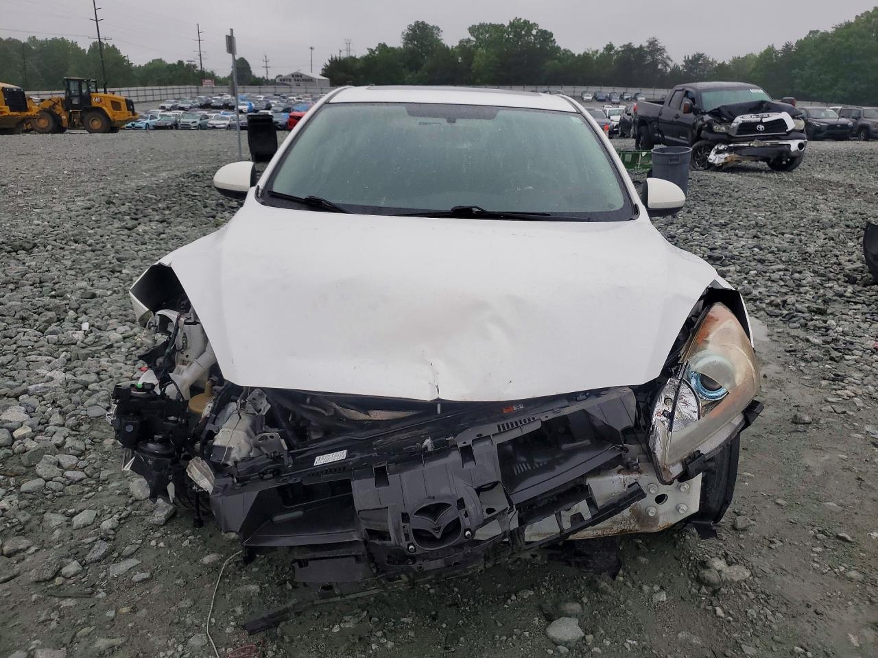 2013 Mazda 3 I White vin: JM1BL1L79D1746770