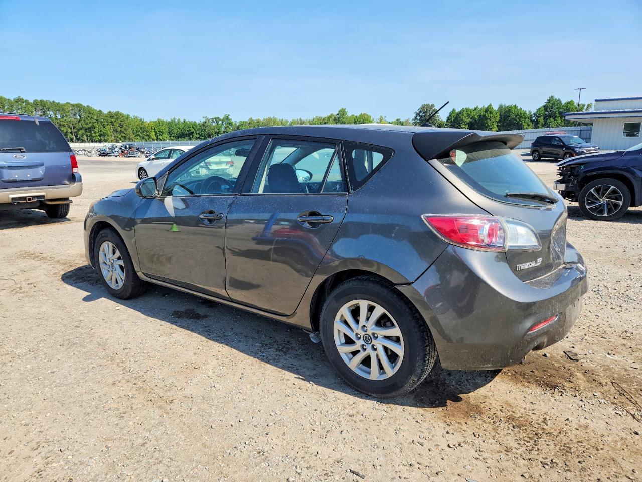 2013 Mazda 3 I Charcoal vin: JM1BL1L79D1750964