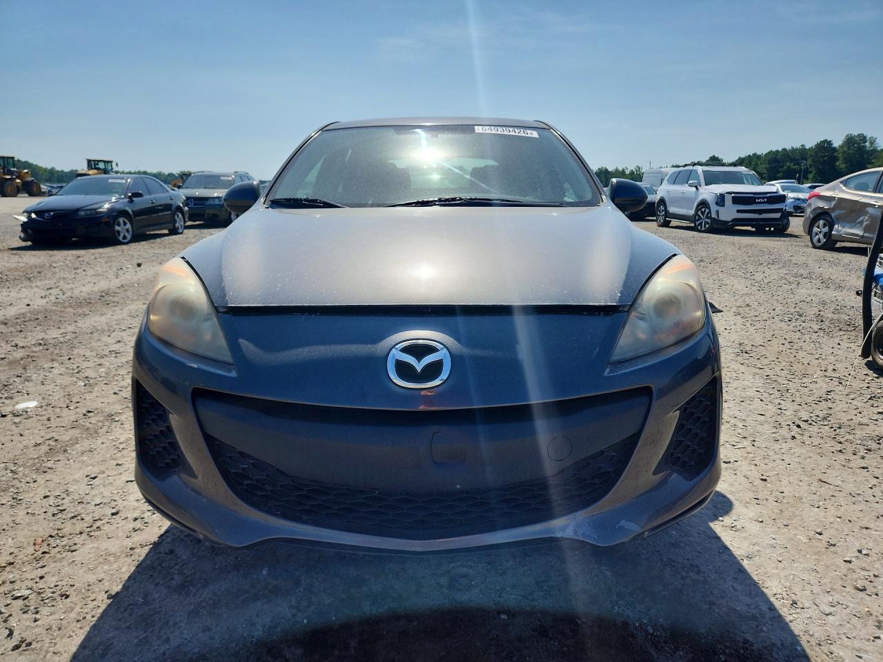 2013 Mazda 3 I Charcoal vin: JM1BL1L79D1750964