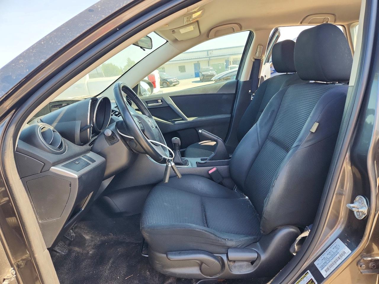 2013 Mazda 3 I Charcoal vin: JM1BL1L79D1750964