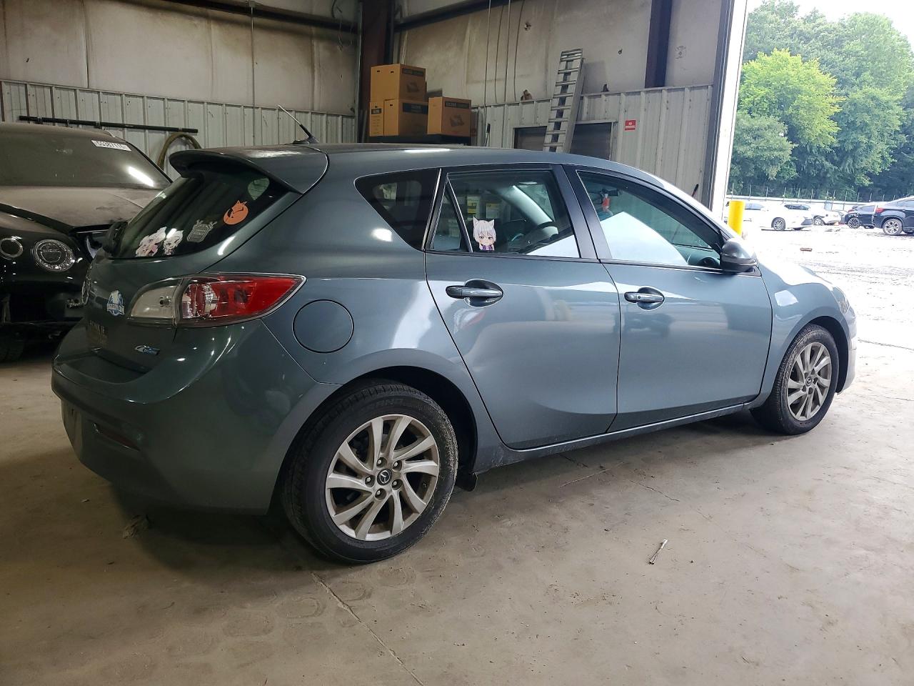 2013 Mazda 3 I Серый vin: JM1BL1L79D1790168