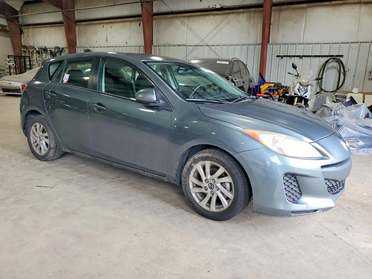 2013 Mazda 3 I Серый vin: JM1BL1L79D1790168