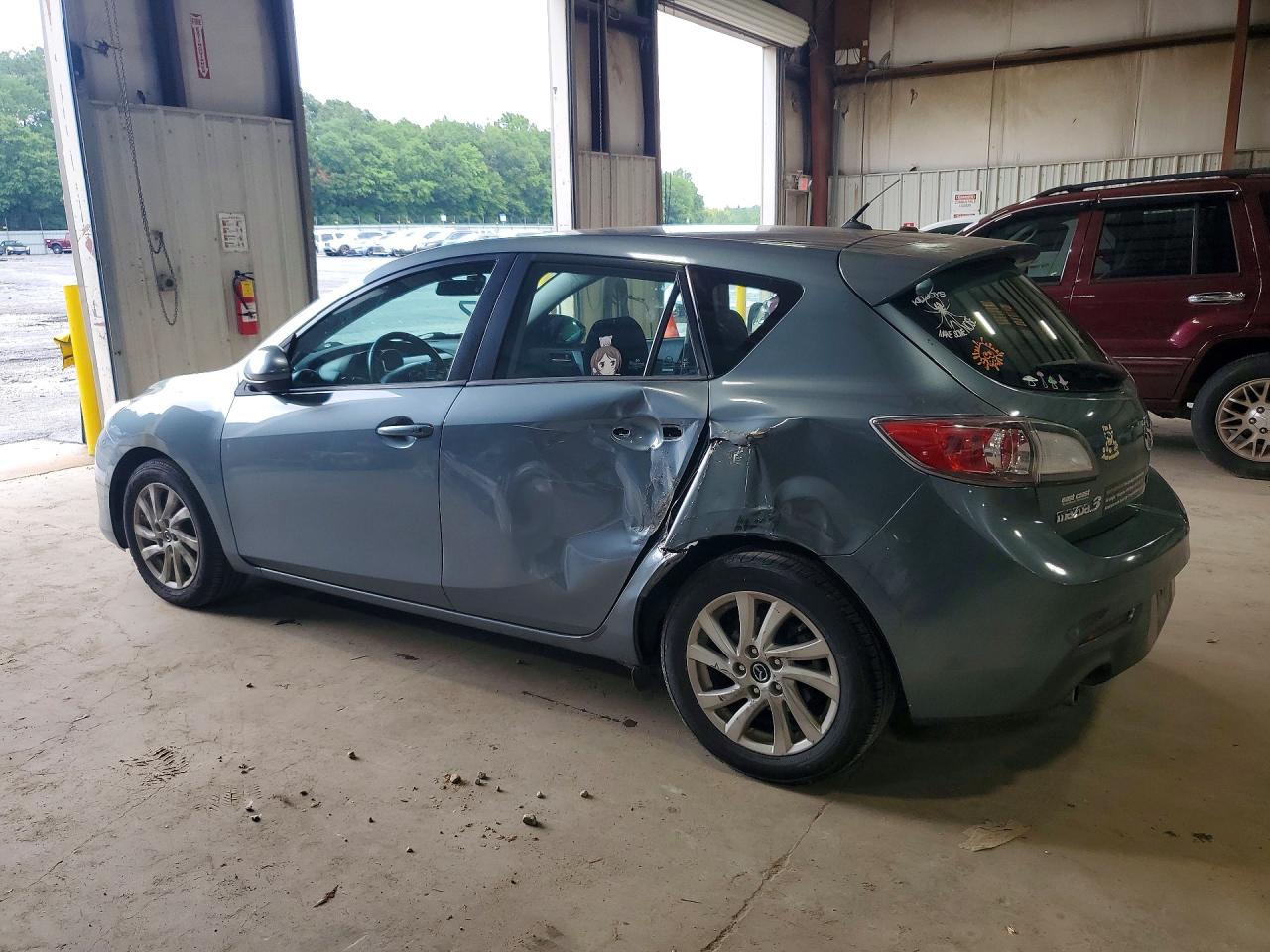 2013 Mazda 3 I Серый vin: JM1BL1L79D1790168