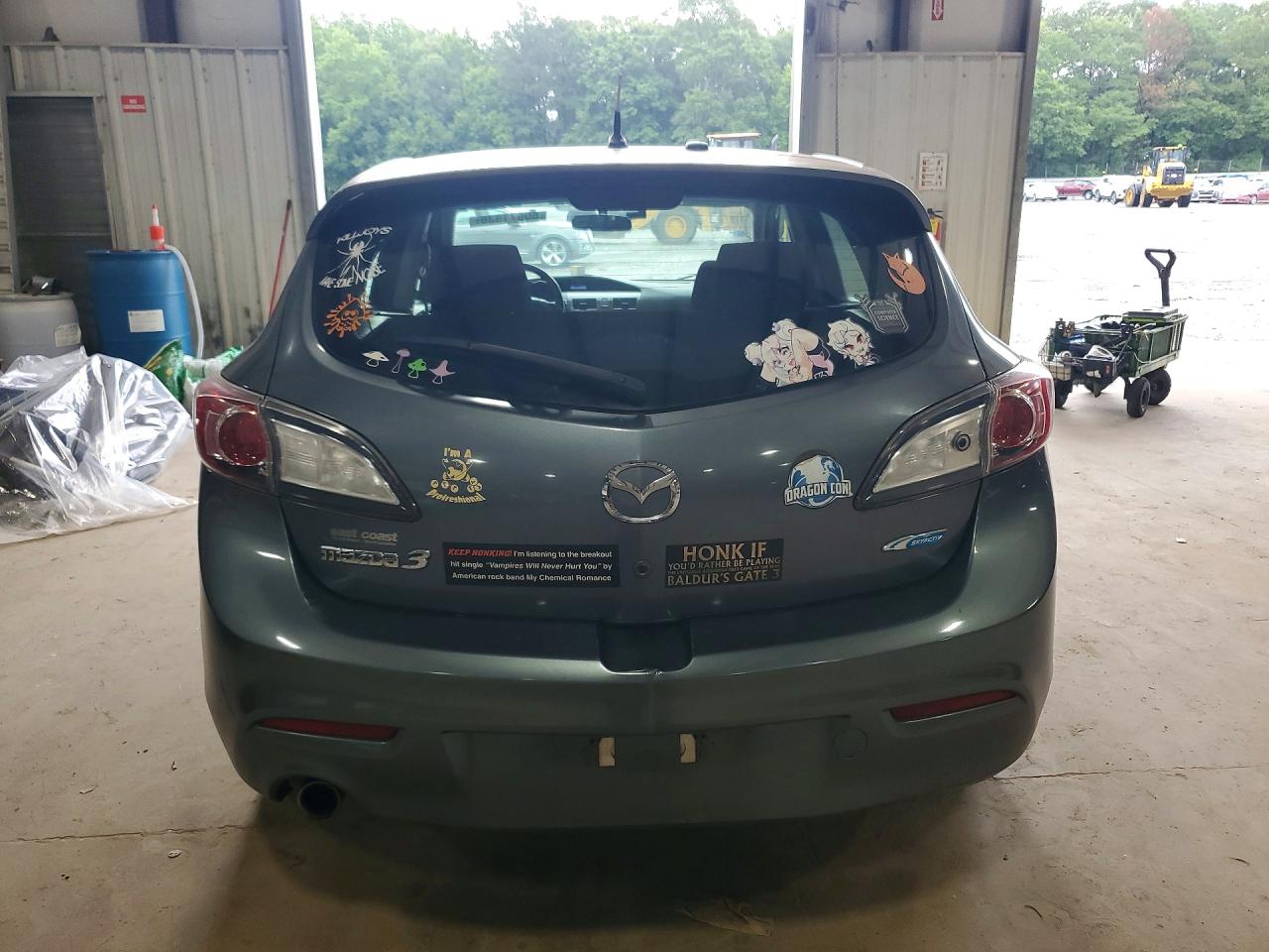 2013 Mazda 3 I Серый vin: JM1BL1L79D1790168