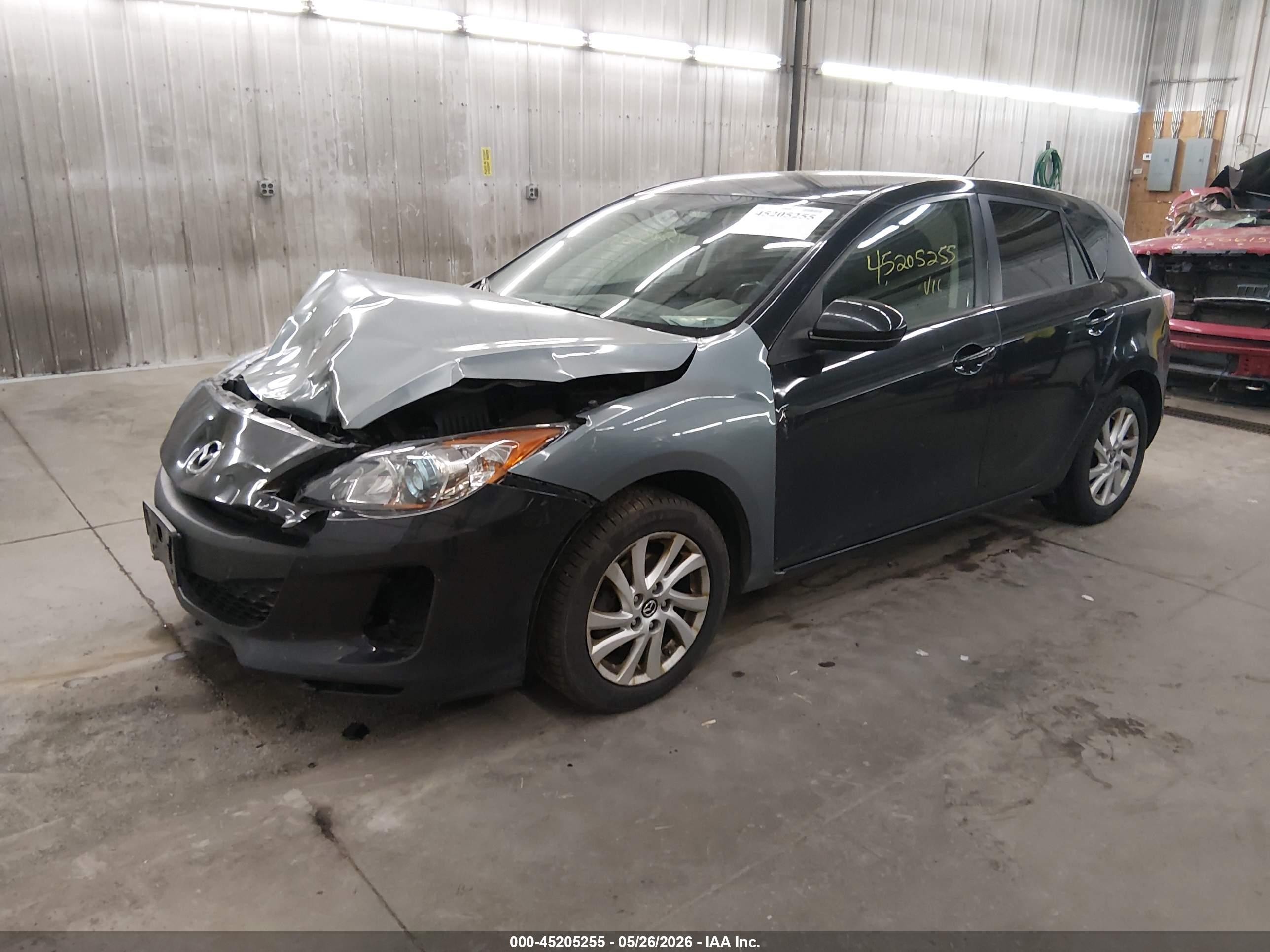 2013 Mazda Mazda3 I Touring Black vin: JM1BL1L79D1822066