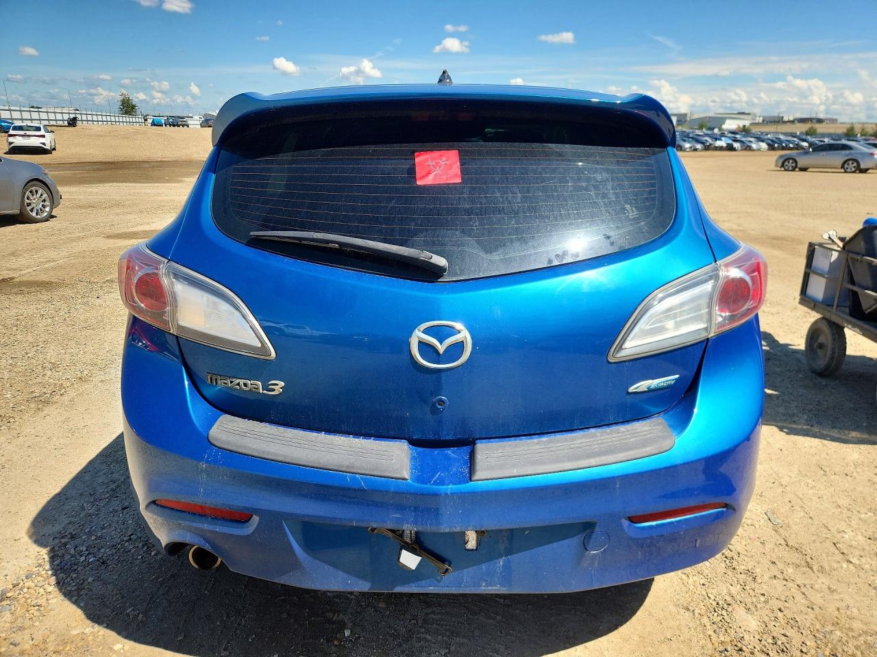 2012 Mazda 3 I Blue vin: JM1BL1L7XC1635479