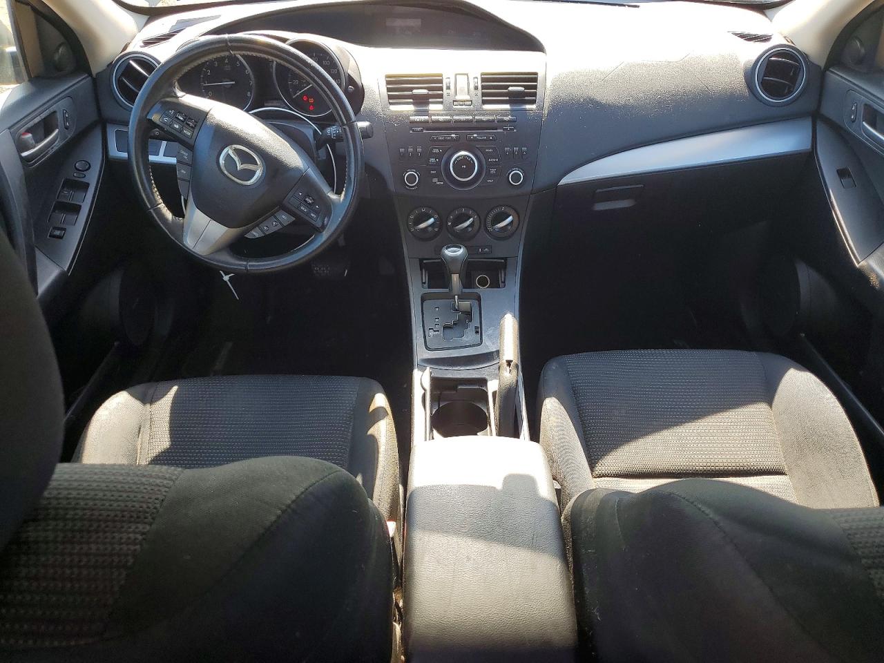 2012 Mazda 3 I Gray vin: JM1BL1L7XC1644683
