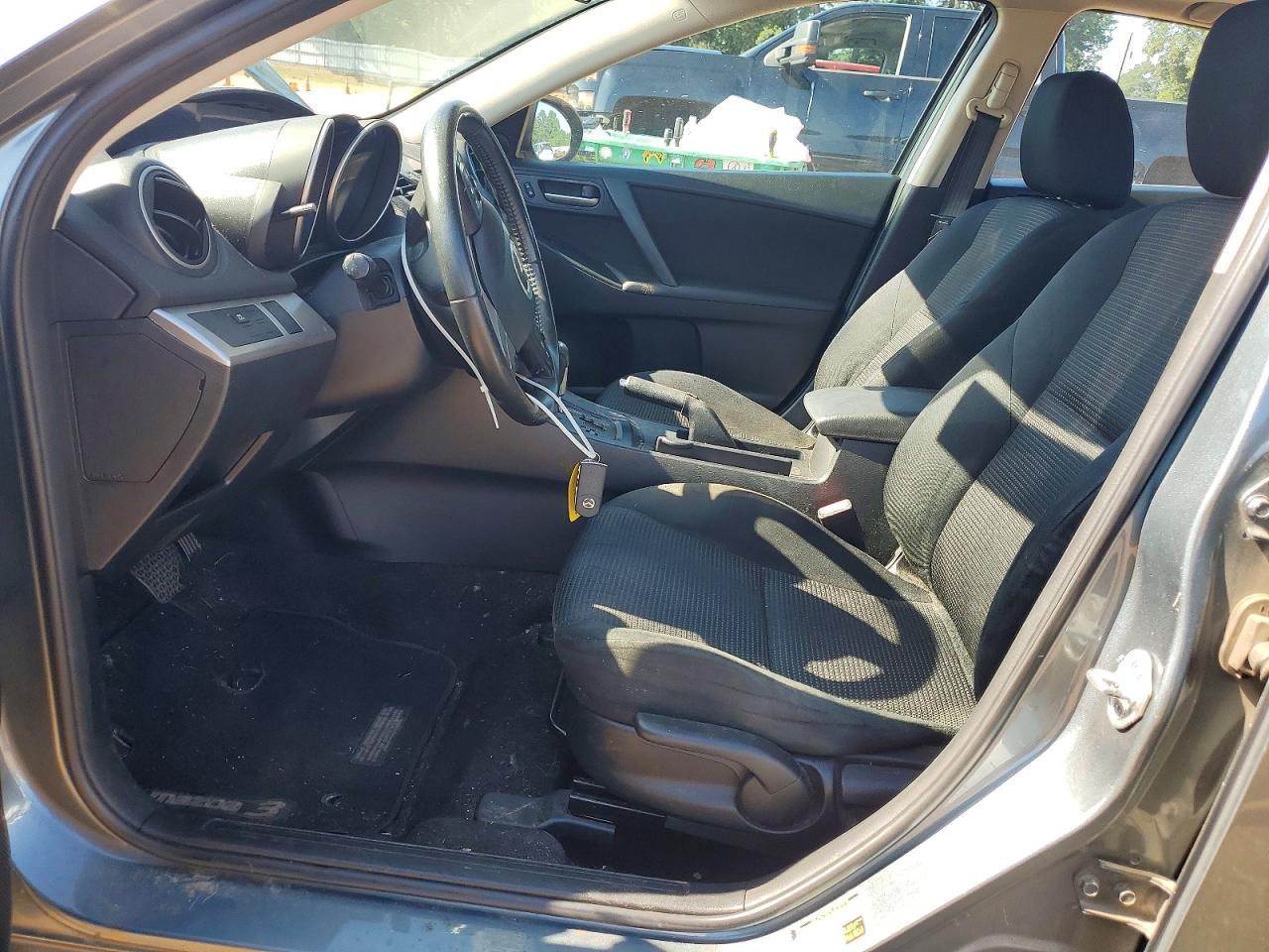 2012 Mazda 3 I Gray vin: JM1BL1L7XC1644683