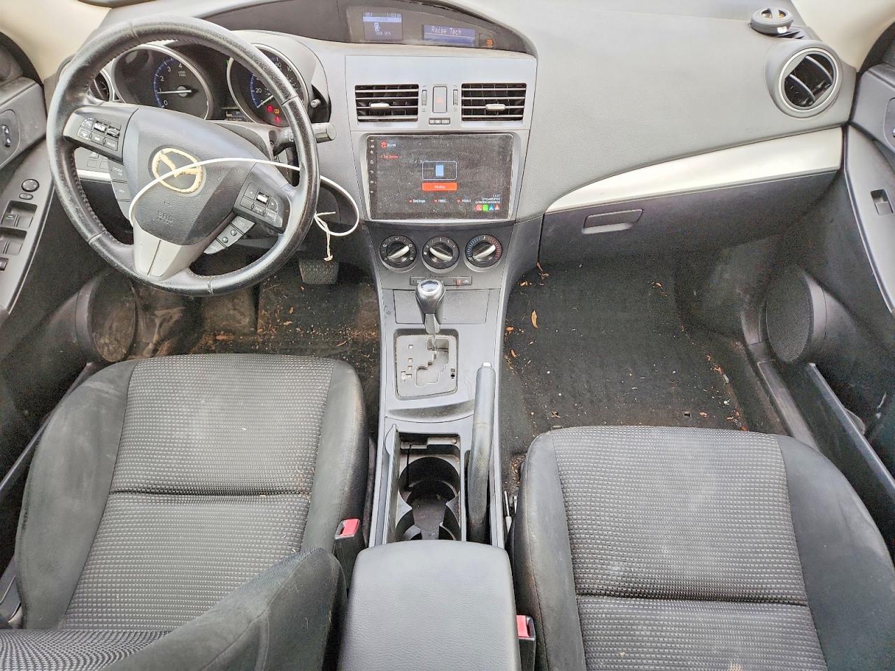 2012 Mazda 3 I Серый vin: JM1BL1L7XC1675576