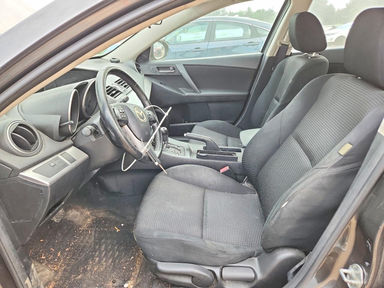 2012 Mazda 3 I Серый vin: JM1BL1L7XC1675576